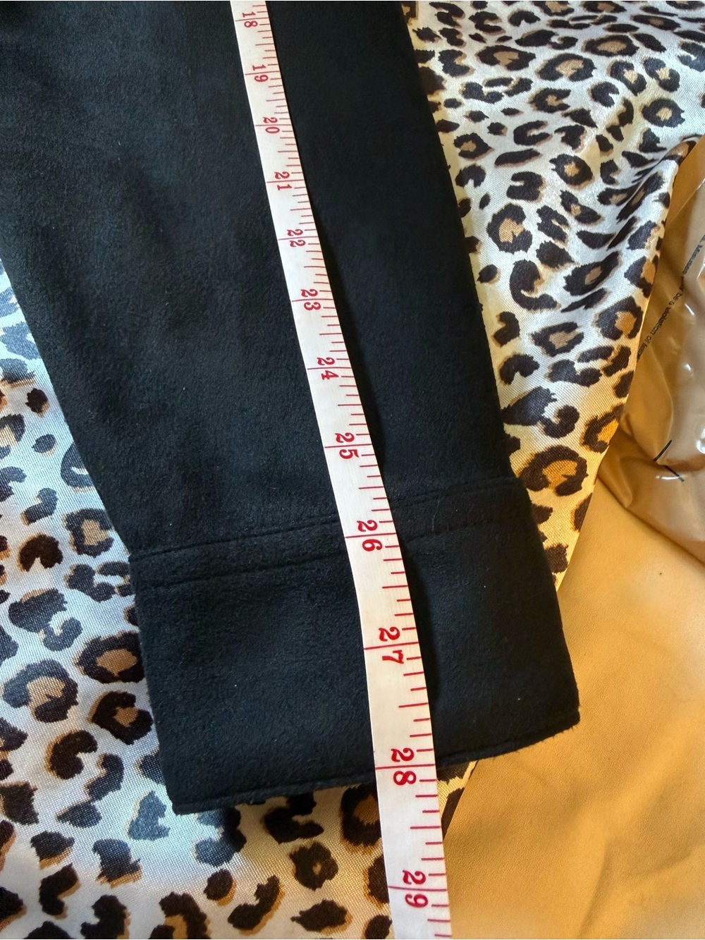 Black Lightweight Button-Front Shirt Jacket - Classic Casual Layer - Picture 6 of 8